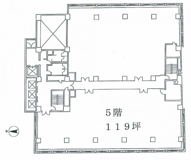 郵政福祉心斎橋ビル 5階 119坪 No 貸事務所 賃貸オフィスフロア情報 アンド オフィス